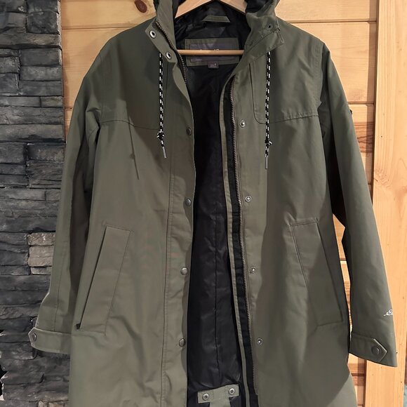 Eddie Bauer Womens Charly Waterproof Rain Parka S - Picture 1 of 5